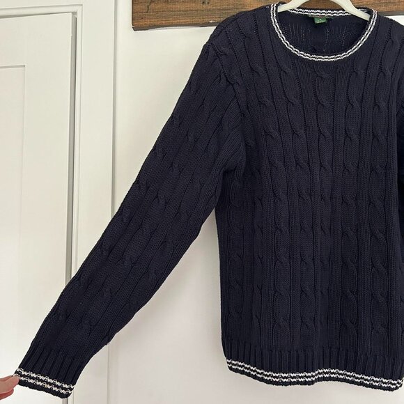 Vintage J Crew cable knit sweater - Picture 3 of 8